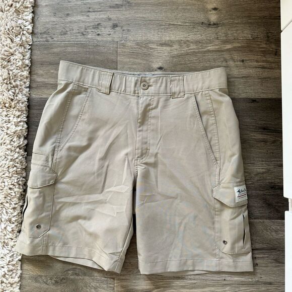 MENS BIMINI BAY OUTFITTERS FISHING SHORTS SIZE 34 - Picture 1 of 4